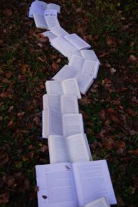 un chemin d'écriture, la page noire et l'inspiration