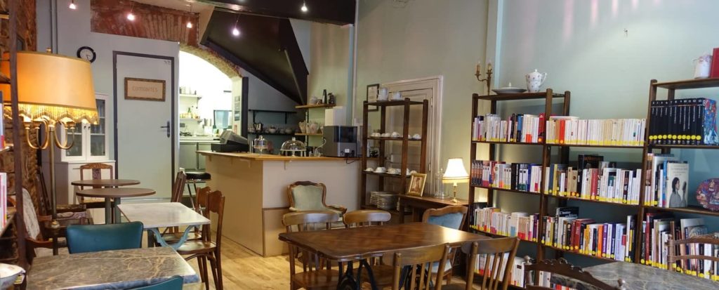 salon de thé pour ateliers d'écriture